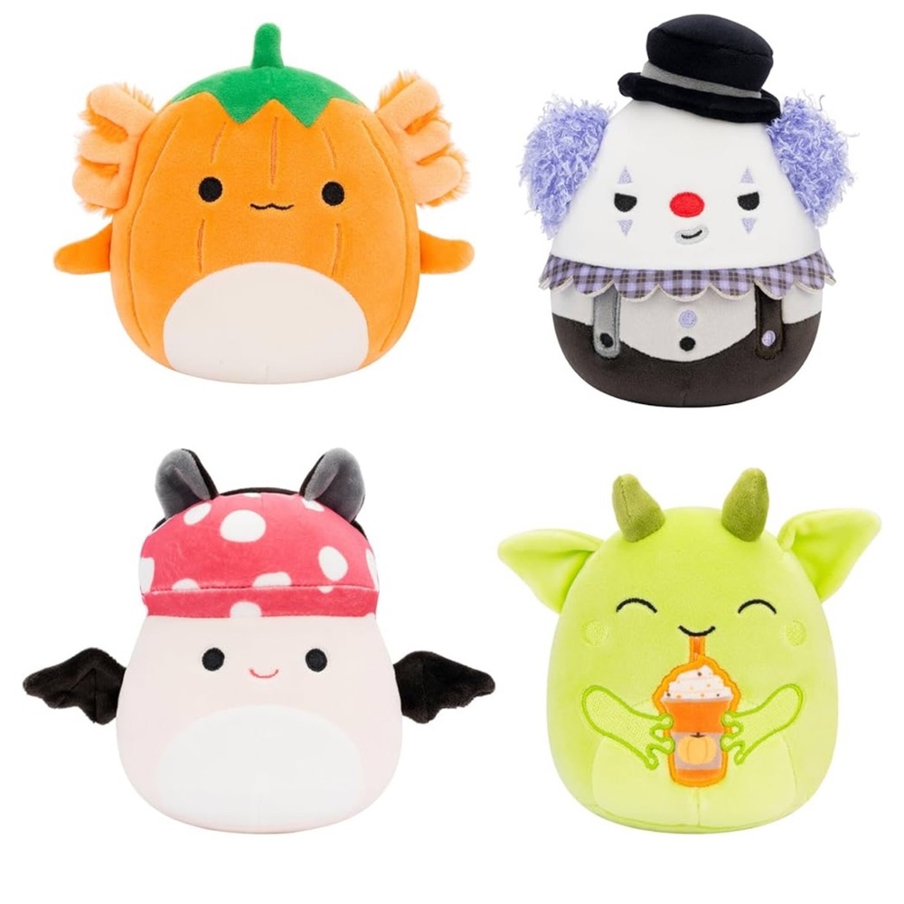 𝐒𝐐𝐔𝐈𝐒𝐇𝐌𝐀𝐋𝐋𝐎𝐖𝐒 ORIGINAL HALLOWEEN 5” 4 PACK